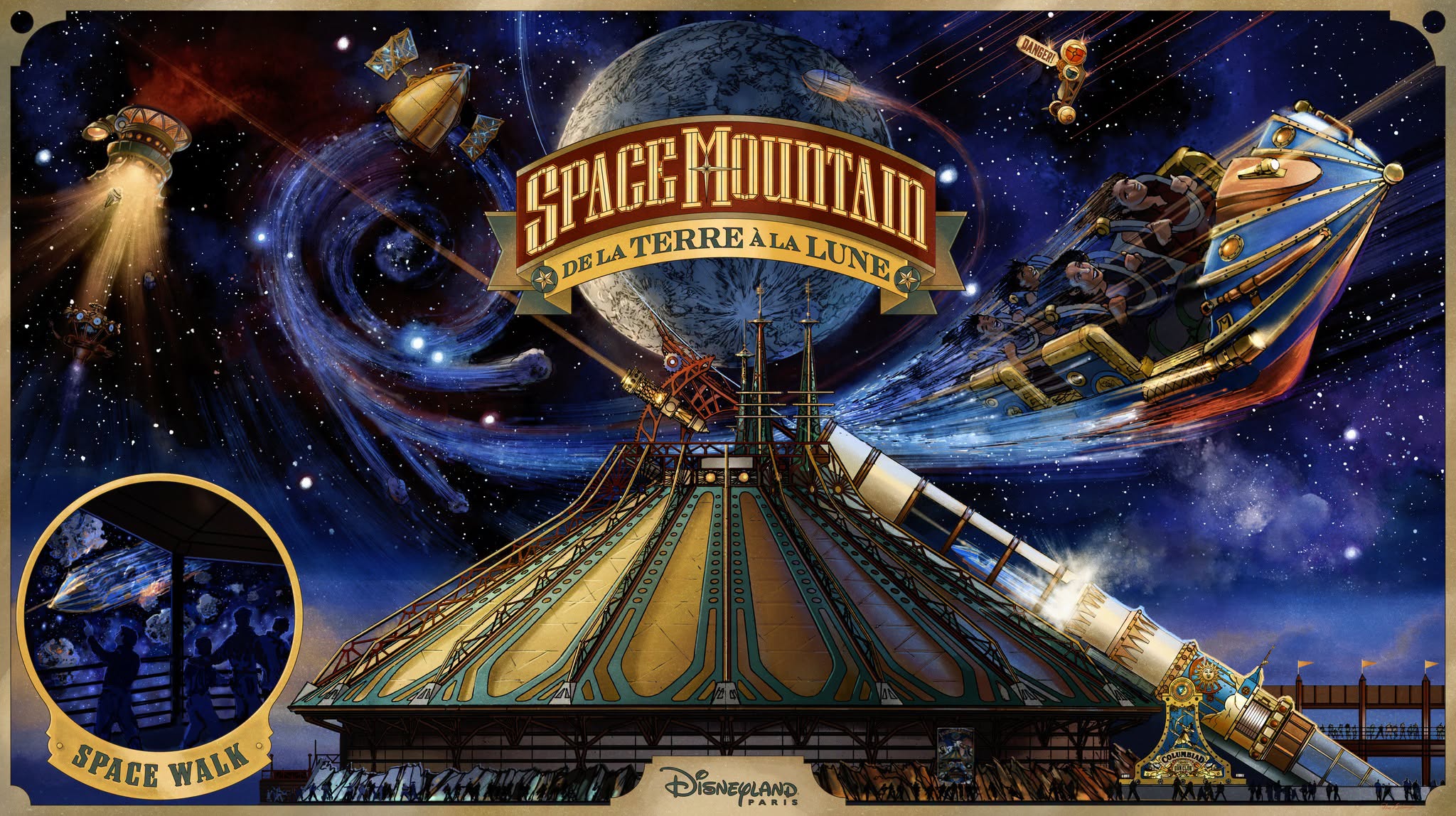 Disneyland Paris: Space Mountain – De la Terre à la Lune kehrt zurück