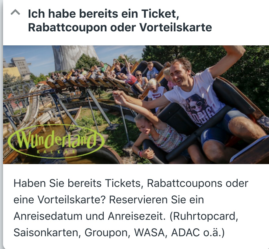 Wunderland Kalkar Tickets Gnstig