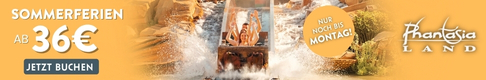 Phantasialand Sommerferientickets ab 35€