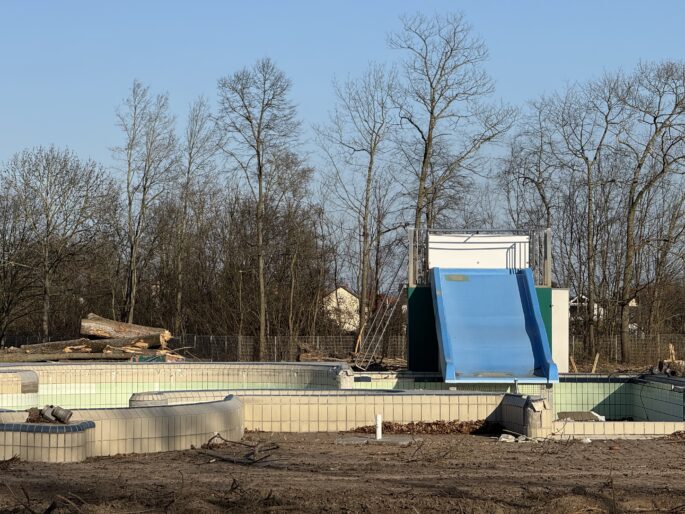 Abriss Badepark Haßloch