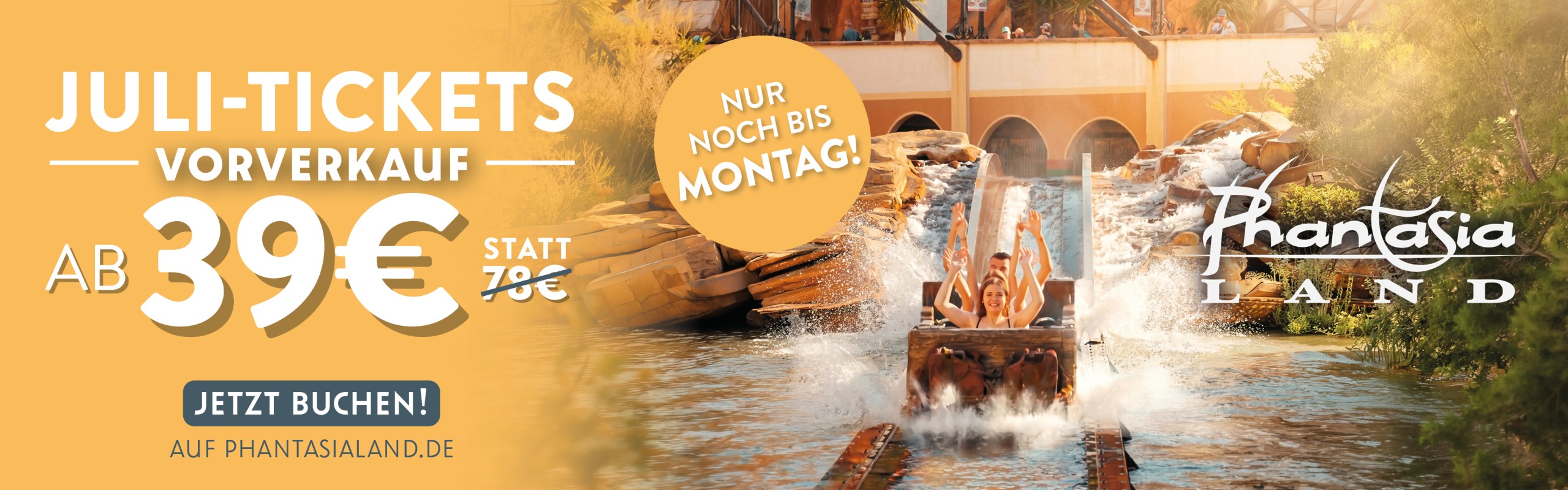 Phantasialand Sommer Tickets ab 39€